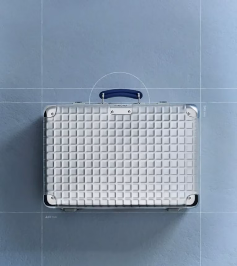 RIMOWA Classic Aluminium Grid: Návrat ke geometrickém stylu