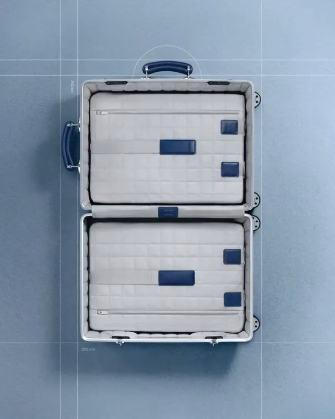 RIMOWA Classic Aluminium Grid: Návrat ke geometrickém stylu