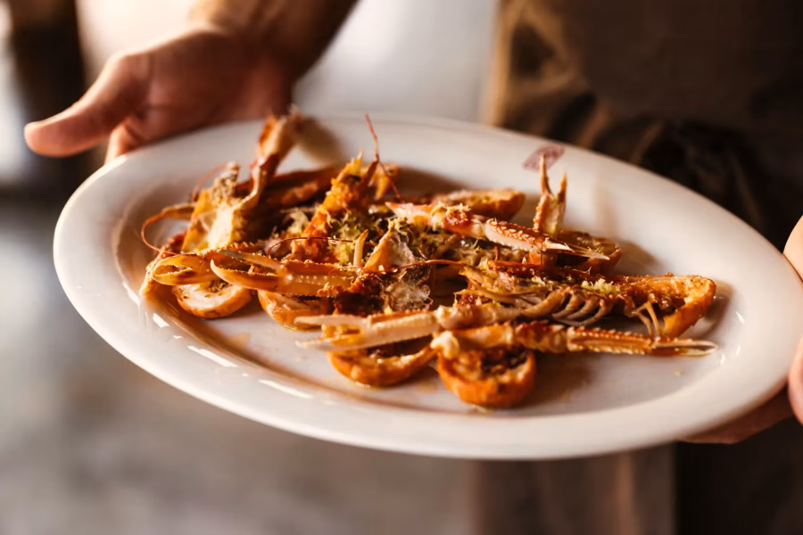 Jeden ze sezonních pokrmů restaurace Finca La Plaza