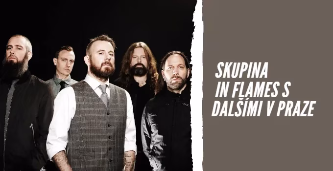 Metalová legenda In Flames společně s dalšími v Praze