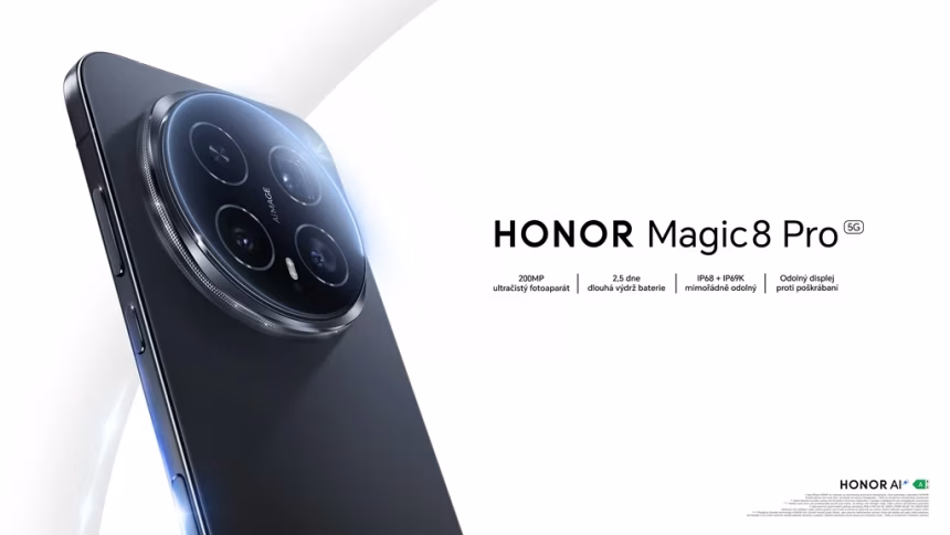 Nejspolehlivější smartphony roku přichází: HONOR představuje novou řadu HONOR Magic8 - foto 1 | brand photo
