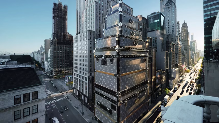 Největší Louis Vuitton obchod na světě: Vlajková prodejna v New Yorku - foto 1 | brand photo