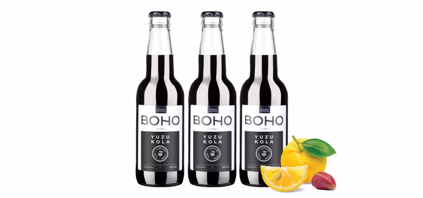 Oblíbené Boho limonády s novou příchtí yuzu koly - foto 1 | brand photo