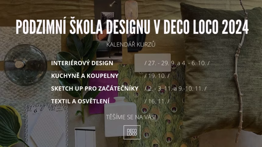 Podzimní škola interiérového designu v DECO LOCO - foto 3 | brand photo