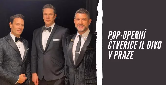 Pop-operní čtveřice Il Divo uctí v Praze památku zesnulého člena dokončením světového turné
