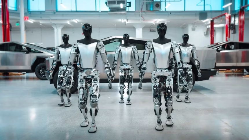 Robot Optimus od Tesly dokáže dělat jógu - foto 1 | brand photo