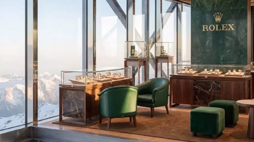 Rolex v nadmořské výšce 3 020 metrů: Nejvýše položený butik světa na hoře Titlis - fotografie 4