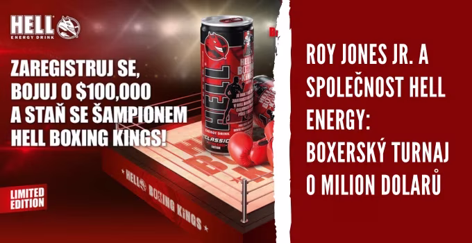 Roy Jones Jr. a společnost HELL ENERGY: Boxerský turnaj o milion dolarů