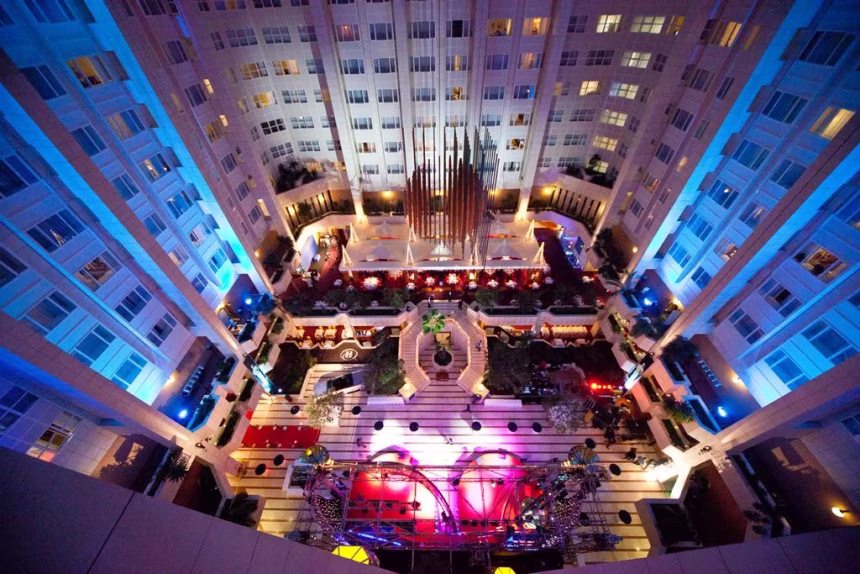 Silvestr v Hilton Prague