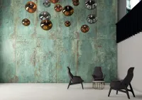 I takto může vypadat precizní imitace kovu. Velkoformátový obklad na fotografii nese název Zinc. 