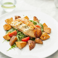 Ricotta s kuřecím v restauraci Fi'lia