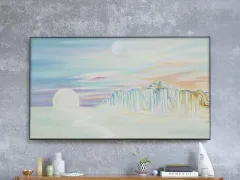 Nový režim Ambient televizorů QLED od společnosti Samsung dokáže proměnit obývací pokoj v uměleckou galerii - foto 1 | brand photo