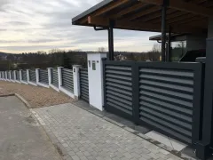 Hliníkové ploty se hodí ke všem typům staveb a do všech prostředí.