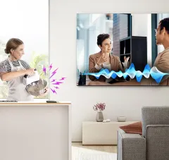 Nové televizory od Samsungu dokáží uzpůsobit jas osvětlení místnosti i scénám a zvuk okolnímu hluku - foto 2 | brand photo