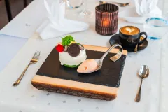 S manželkou Martinou opět ve Švýcarsku, v tomto případě na běžkách.