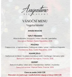 Pochutnejte si na vánočním menu v Augustine Restaurant - foto 4 | brand photo