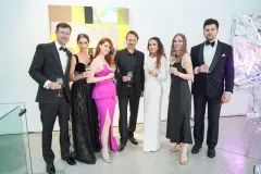 Umělec Anselm Reyle v DSC Gallery a limitovaná edice šampaňského vína Ruinart - foto 1 | brand photo