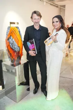 Umělec Anselm Reyle v DSC Gallery a limitovaná edice šampaňského vína Ruinart - foto 7 | brand photo