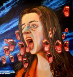 Jak maluje obrazy Klára Sedlo - foto 5 | brand photo