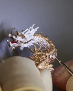 Jacob & Co Astronomia Clarity White Dragon: Umělecké dílo na zápěstí - foto 2 | brand photo