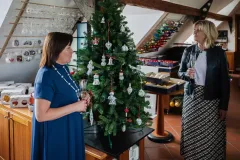 Manželka prezidenta České republiky Eva Pavlová navštívila sklárnu Koulier - foto 2 | brand photo