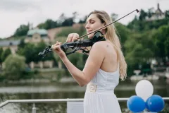 Na Vltavě byla pokřtěna unikátní elektrická loď Anna Carolina - foto 4 | brand photo