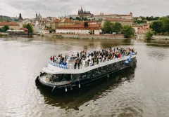 Na Vltavě byla pokřtěna unikátní elektrická loď Anna Carolina - foto 1 | brand photo
