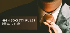 Etiketa u stolu, jak se chovat jako gentleman | brand photo