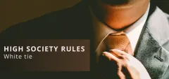 White Tie: Nejformálnější večerní dress code | brand photo