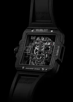 HUBLOT SQUARE BANG TOURBILLON: Když čas získá ostré hrany - foto 4 | brand photo
