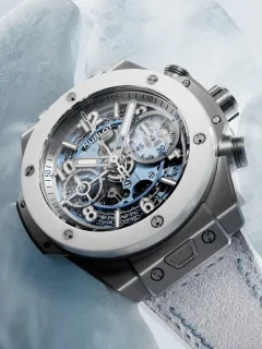 HUBLOT představuje zimní edice Big Bang Unico: Winter Sapphire a Winter Titanium Ceramic - foto 4 | brand photo