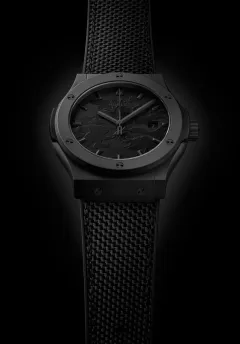 HUBLOT představuje model Classic Fusion Yohji Yamamoto All Black Camo - foto 4 | brand photo