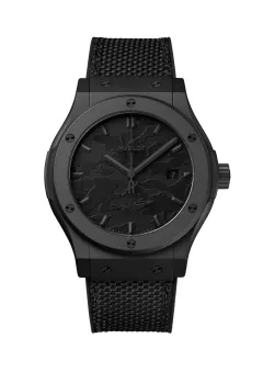 HUBLOT představuje model Classic Fusion Yohji Yamamoto All Black Camo - foto 6 | brand photo