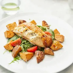 Ricotta s kuřecím v restauraci Fi'lia