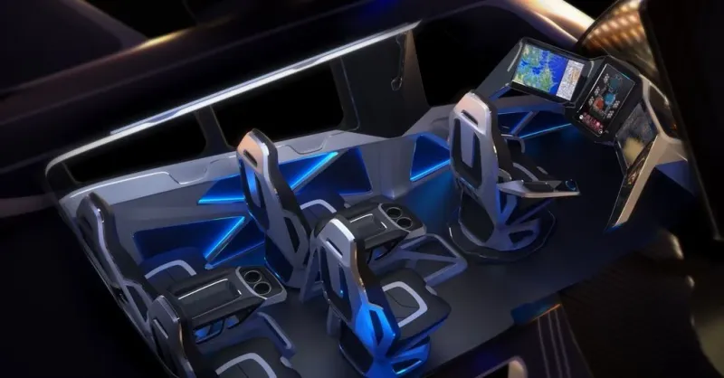 Společnost Bell na veletrhu CES 2019 představila design leteckého taxi - foto 5 | brand photo