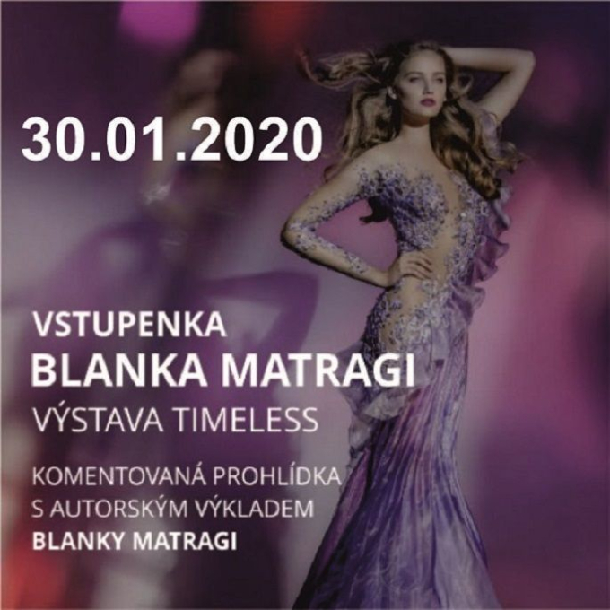 Blanka Matragi vystavuje v Praze