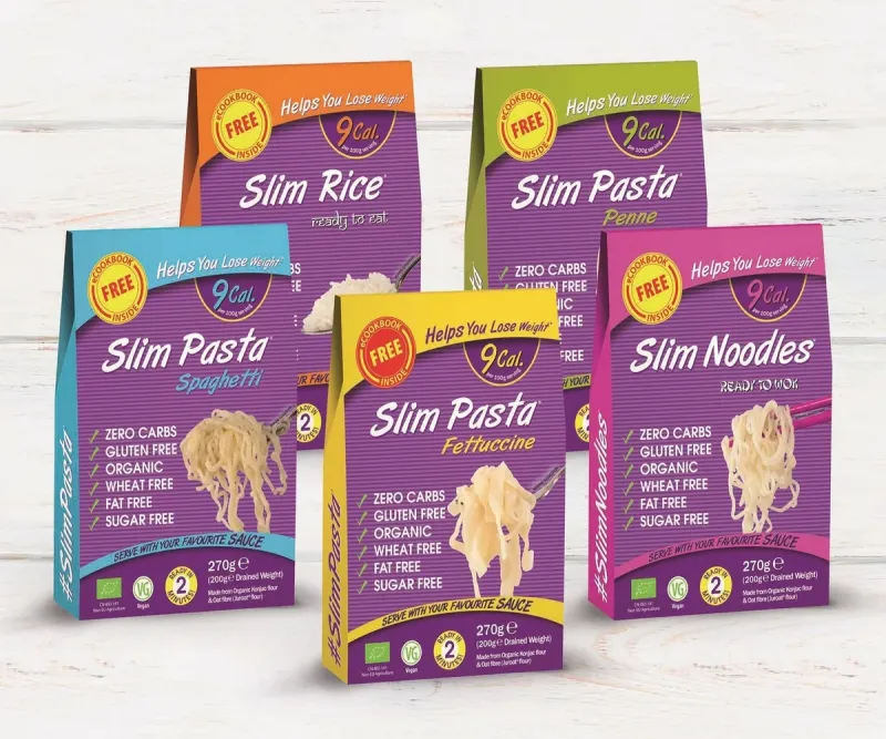 Konjakové těstoviny Slim Pasta zasytí a zároveň pomohou zhubnout - foto 2 | brand photo
