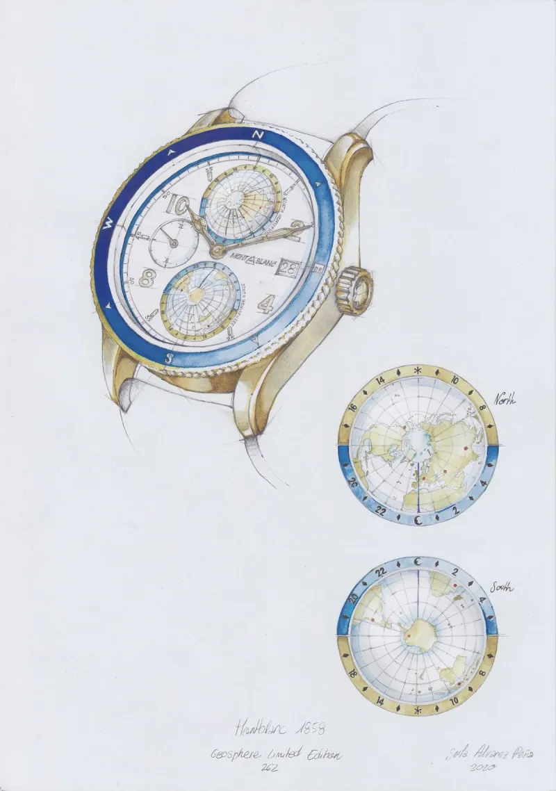 LIMITOVANÁ EDICE HODINEK MONTBLANC GEOSPHERE 1858 VE SPOLUPRÁCI S HOROLEZCEM REINHOLDEM MESSNEREM - foto 4 | brand photo