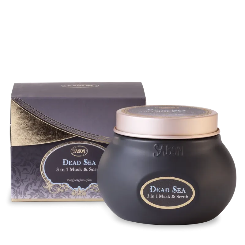 Dopřejte pro svou pleť exfoliační masku 3v1 Dead Sea od Sabon - foto 2 | brand photo