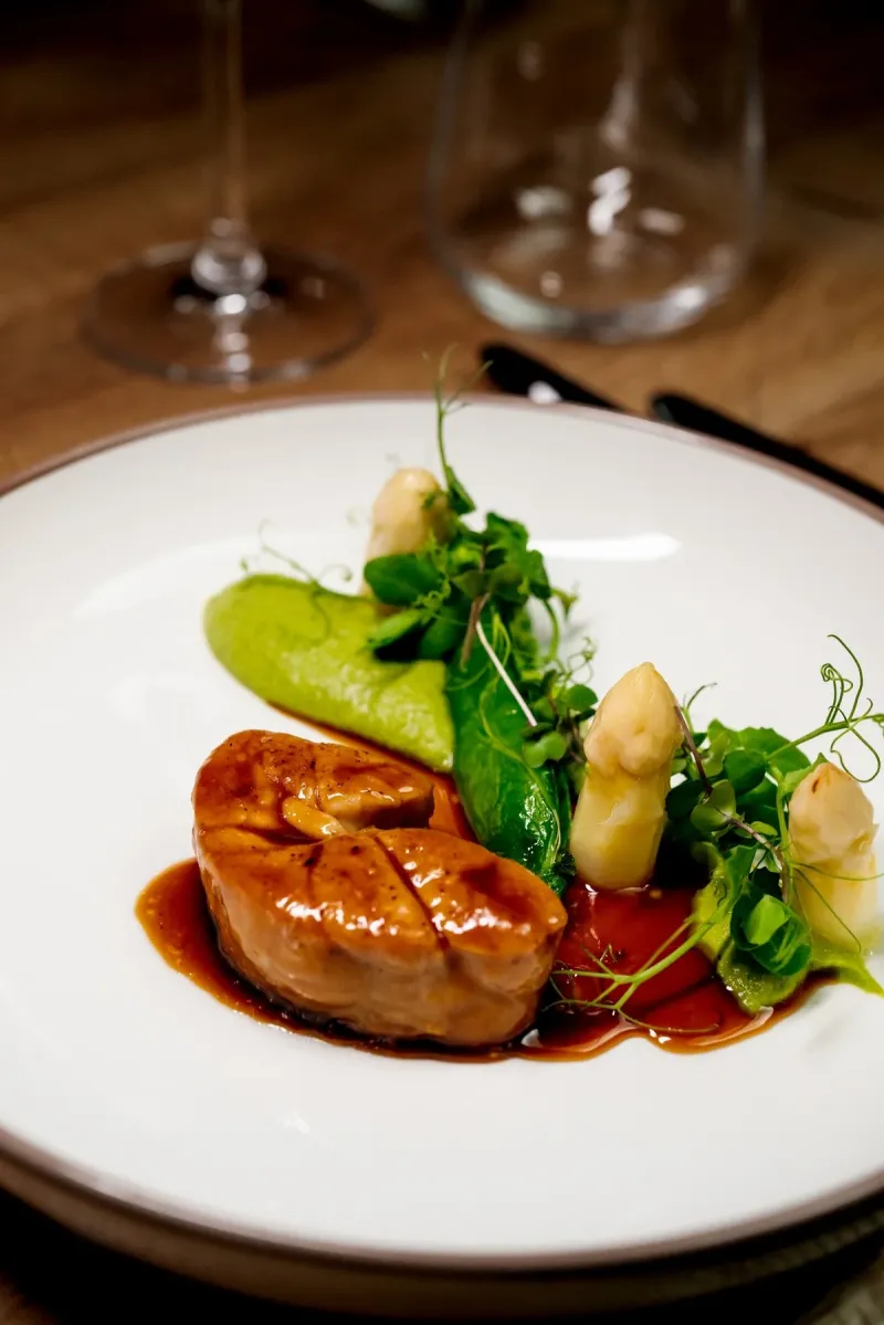 Telecí brzlík s hráškem