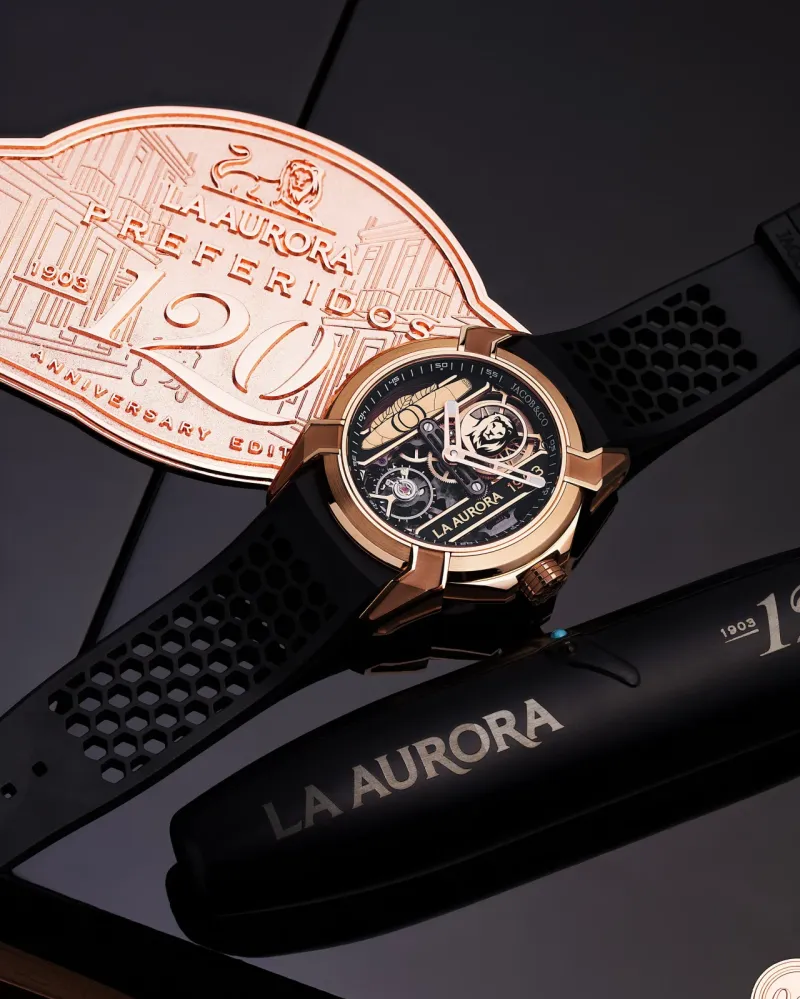 Jacob & Co. & La Aurora: luxusní hodinkářský a doutníkový set - foto 3 | brand photo