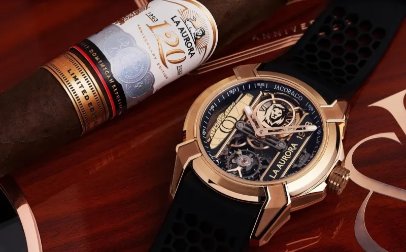 Jacob & Co. & La Aurora: luxusní hodinkářský a doutníkový set - foto 4 | brand photo