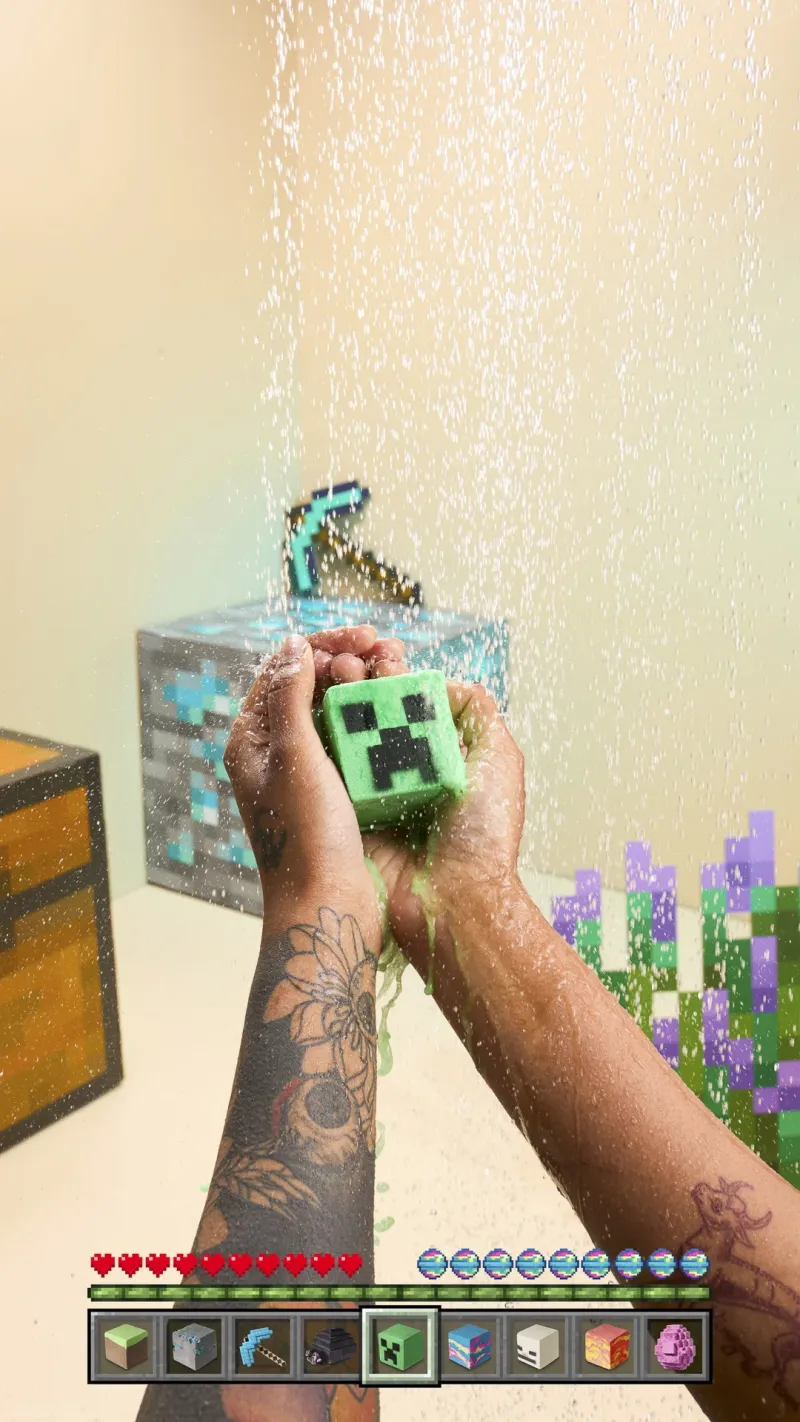 Nová kolekce Minecraft x Lush - foto 5 | brand photo