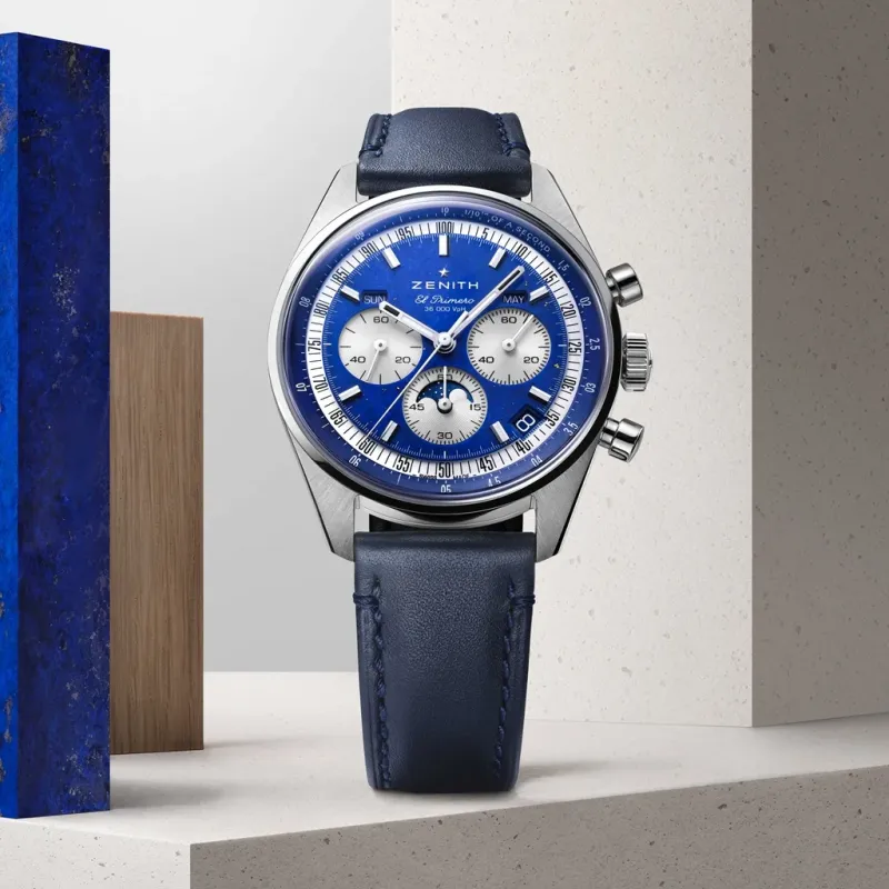 Pozvání k pozorování hvězd v modři: CHRONOMASTER Original Triple Calendar Lapis Lazuli - foto 2 | brand photo