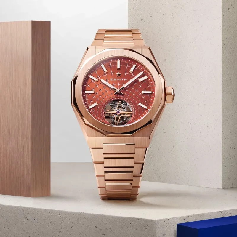 ZENITH posouvá model DEFY Skyline na novou úroveň s výrazným tourbillonem z růžového zlata - foto 2 | brand photo