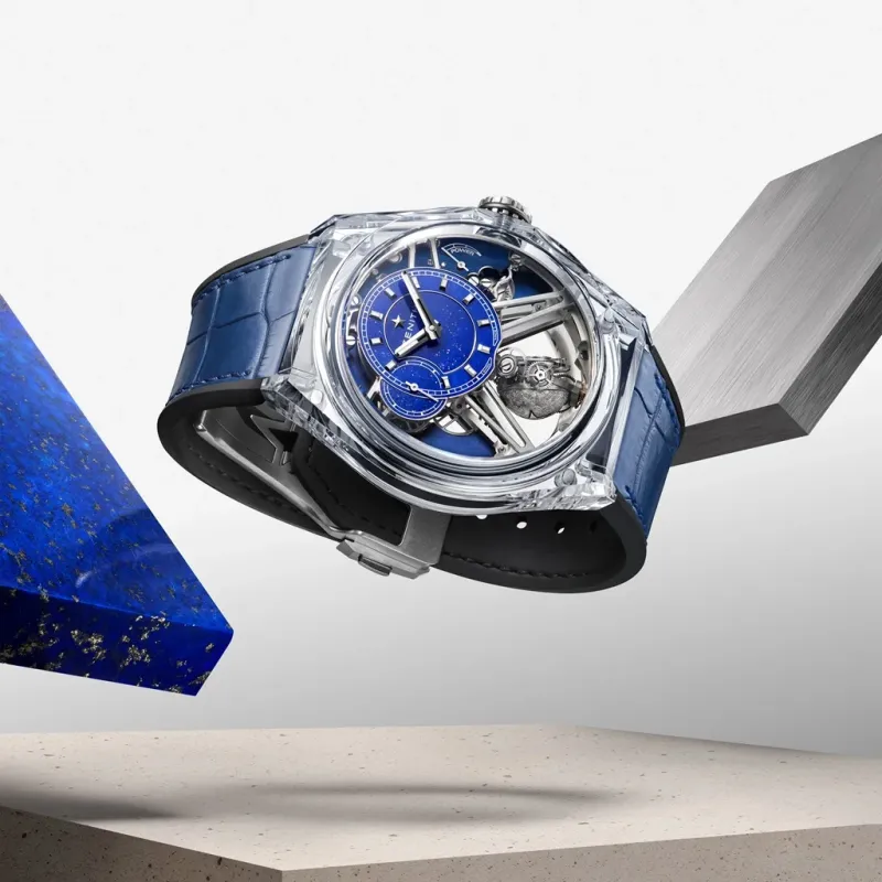 Zenith přepisuje zákony gravitace s novým modelem Zero G Sapphire - foto 4 | brand photo