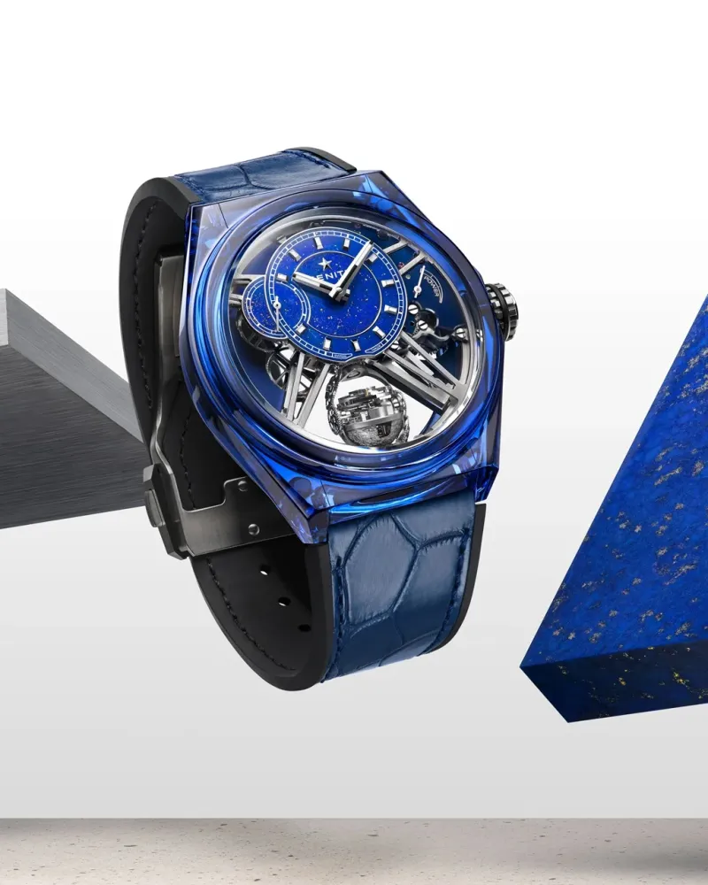 Zenith přepisuje zákony gravitace s novým modelem Zero G Sapphire - foto 5 | brand photo