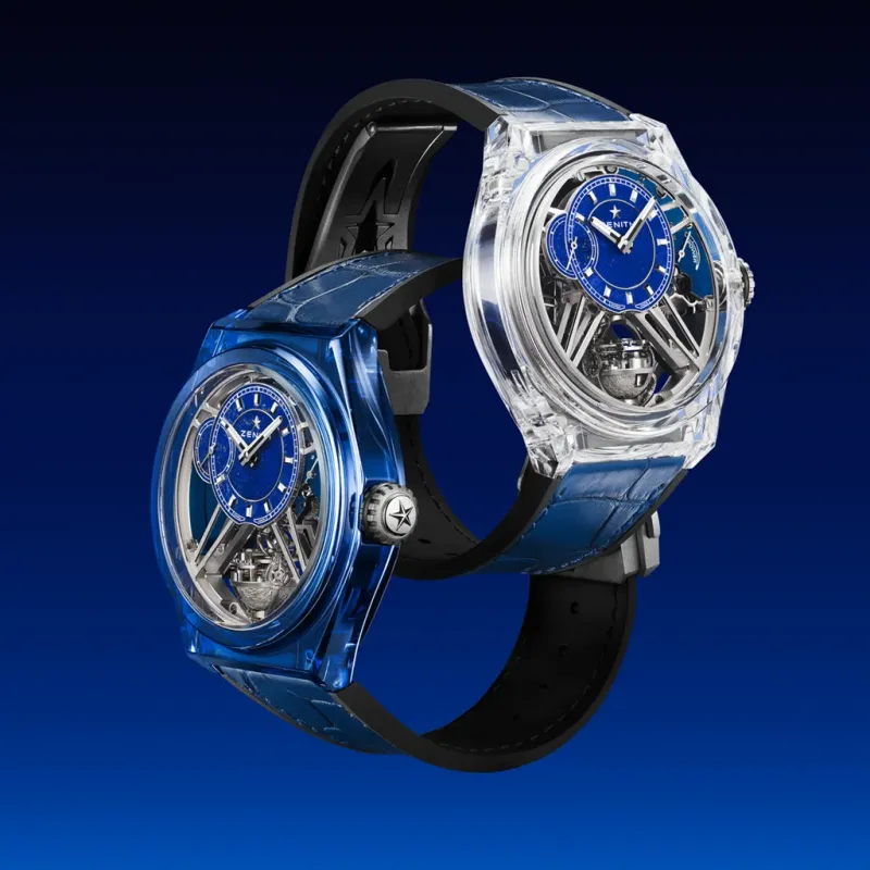 Zenith přepisuje zákony gravitace s novým modelem Zero G Sapphire - foto 3 | brand photo