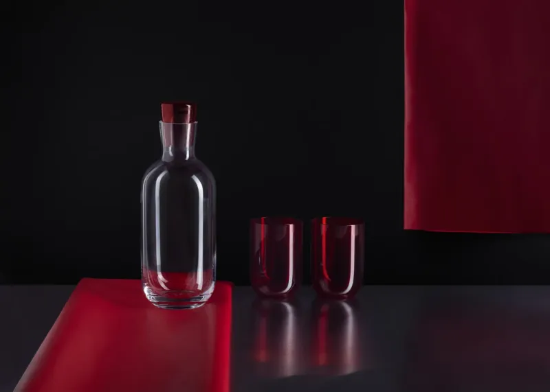 Květná 1794 představila limitovanou valentýnskou kolekci skla v rubínově červené barvě - foto 1 | brand photo