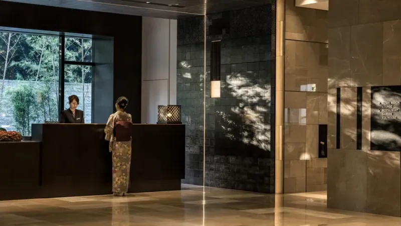 Lobby Four Seasons Hotel Kyoto